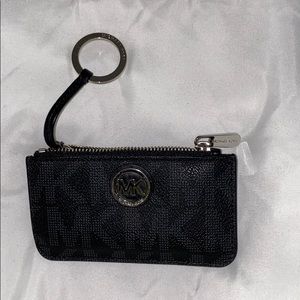 Michael Kors black coin purse